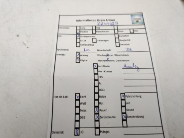 Märklin H0 AC 29815 / BR41 029 Dampflok Schlepptender / Delat-Digital / DB