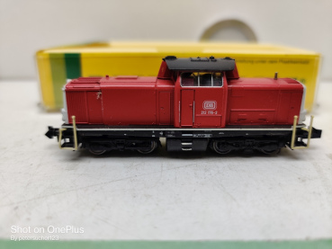 Mini Trix N DC 12937  Diesellok / Rangierlok / Rot / DB / Analog / OVP
