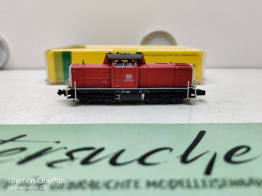 Mini Trix N DC 12937  Diesellok / Rangierlok / Rot / DB / Analog / OVP