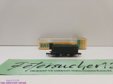 Minitrix N DC 51 3208 00 gedeckter Güterwagen m Bremserhaus / Gm / DRG