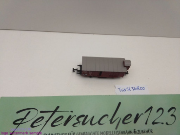 Minitrix N DC 51 3208 00 gedeckter Güterwagen m Bremserhaus / Gm / DRG
