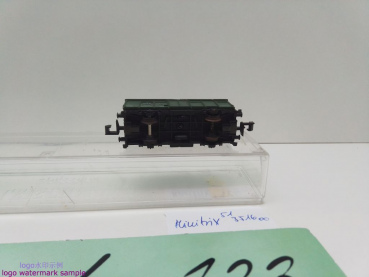 Minitrix N DC 51 3516 00 gedeckter Güterwagen "Werkstattwagen" / G 10 / DB