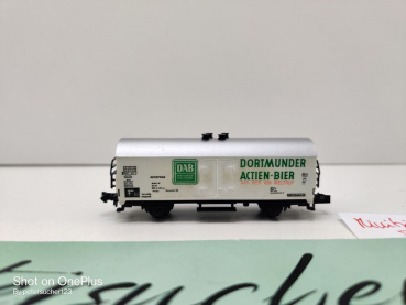 Minitrix N DC 51 3528 00 Kühlwagen "DAB" / Ichqrs 377 Tmmehs 50 / DB