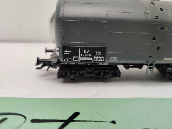 Märklin H0 AC aus Set 47906 / Vierachsige Heizöl-Dienstgutwagen / Bauart Ksl 3504 /DB / NEM