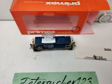 Primex H0 AC 3006 / Lok 4 Diesellok / Blau / Analog / OVP