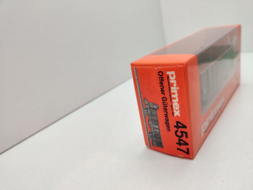 Primex H0 AC 4547 off Güterwagen Bremserhaus Europ Ommru33 / DB / OVP ungeöffnet