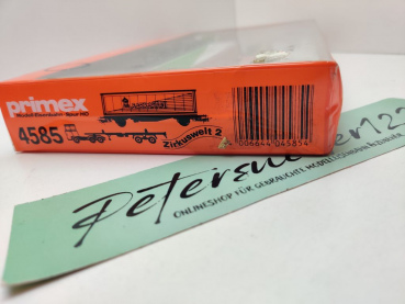 Primex H0 AC 4585 Zirkuswelt2 "Sarrasani" Containerwagen + LKW / OVP ungeöffnet