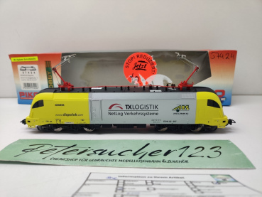 PIKO H0 DC 57419 / ES64 U2-005  E-Lok / Siemens Dispo Lok TX-Logistik / Ep.V / Analog / DSS / OVP