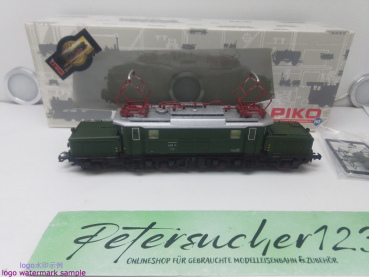 PIKO H0 AC 51290  Elektro-Güterzuglok E93 / Grün / DB / DCC-Decoder / OVP