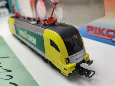 PIKO H0 DC 57419 / ES64 U2-005  E-Lok / Siemens Dispo Lok raiil4chem / Ep.V / Analog / DSS / OVP