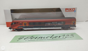 PIKO H0 DC 57672-3 Steuerwagen Railjet / 1. Kl / ÖBB / K / OVP