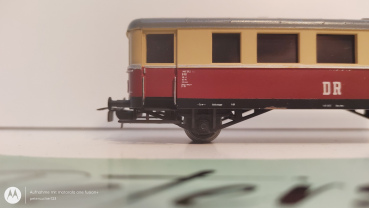 Piko H0 DC 5/6504/010 Zweiachsiger-Beiwagen VB 140 312 / CPostv-36 / DR