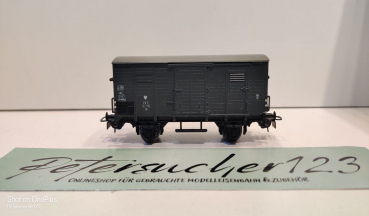 Piko H0 AC Flachdach Güterwagen grau / 132178 Kdl / P.K.P.