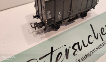 Piko H0 AC Flachdach Güterwagen grau / 132178 Kdl / P.K.P.