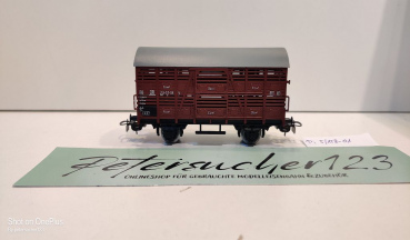 Piko H0 AC 5/128-01 Viehtransportwagen / 23-01-18 / DR