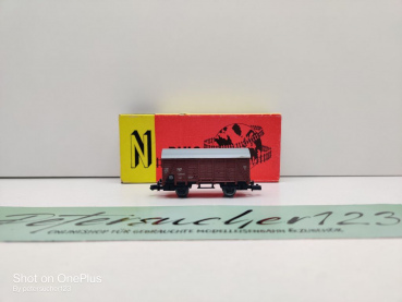 Piko N DC 5/4126-010 gedeckter Güterwagen / DB / OVP