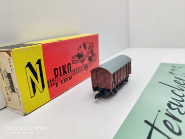 Piko N DC 5/4126-010 gedeckter Güterwagen / DB / OVP
