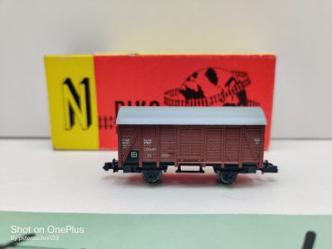Piko N DC 5/4126-010 gedeckter Güterwagen / DB / OVP