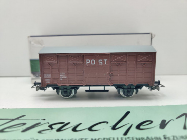 Piko H0 DC 5/6449/090 ged. Güterwagen "POST" Gb / NL / OVP