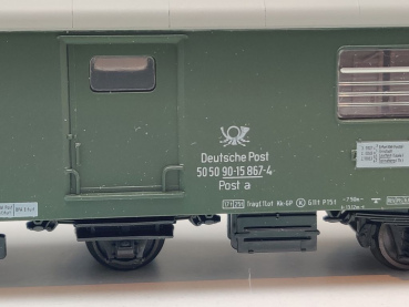 Piko H0 DC 5/6523/010 Postwagen Post a-Reko / NEM / DR / OVP