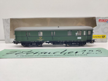 Piko H0 DC 53222 Bahnpostwagen Post-a/15 / NEM / DBP / OVP - Kopie