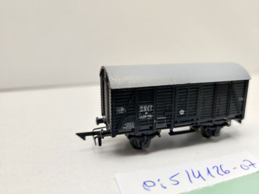 Piko N DC 5/4126-07 gedeckter Güterwagen Kr / SNCF
