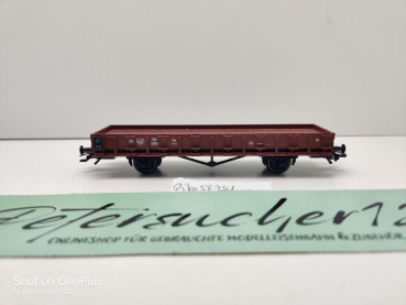 Piko H0 DC 58741 Niederbordwagen / Rmms33 / Märklin-Kupplungen / NEM / DB