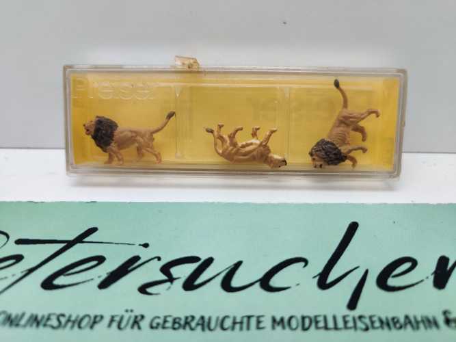 Preiser H0 622 Figuren-Set "Löwen" / 2 männlich; 1 weiblich / OVP