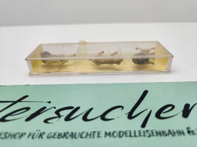 Preiser H0 622 Figuren-Set "Löwen" / 2 männlich; 1 weiblich / OVP