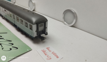 Roco H0 DC 44400 Nahverkehr Steuerwagen "Silberling" / 2.Kl / NEM / DB