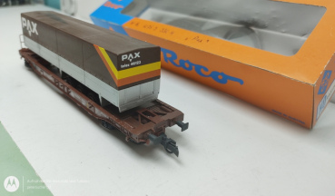 Roco H0 AC  Taschenwagen "PAX" / DB / OVP