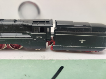 Roco N DC 02103 A / BR03 1050 Dampflok Schlepptender / DRG / Schwarz / Analog