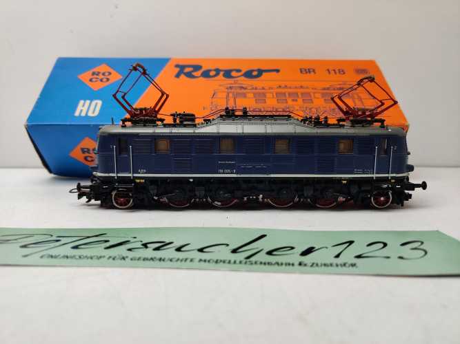 Roco H0 DC 04141 B / klassische Altbau-Elektrolokomotive / BR118 / DB / ANALOG / OVP