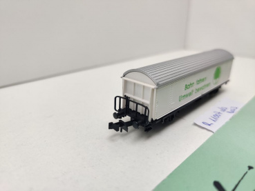 Roco N DC 11007 Schiebewandwagen "Bahnfahren Umwelt schützen" Habis / DB