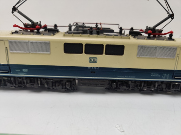 Roco H0 DC 4133 /  BR111 009-7   Elektro-Lok / Blau - Beige / DB / Analog