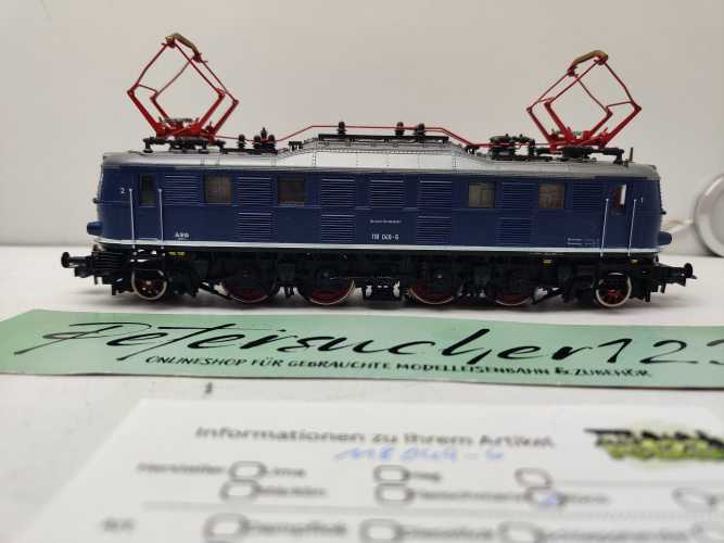 Roco H0 AC BR118 049-6 / Altbau-Elektrolokomotive / BR118 / DB / ehemals preußische E 18 / Umbau auf Delta-Digital