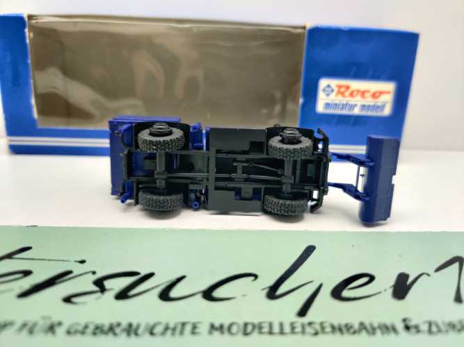 Roco Miniatur Modell H0 1498 Mercedes Unimog U1700L Bergräumgerät "THW" / 1:87 / OVP