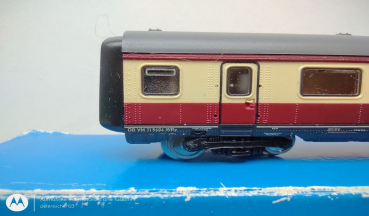 Roco N DC 23006 3-tlg TEE-Set "VT 11.5 Helvetia" / Mittelwagen / Licht / DB / OVP