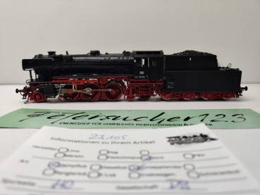 Roco H0 04120A / BR23 105 Dampflokomotive + Schlepptender / Umbau DC auf AC/ DB / Analog / Bastler / Defekt