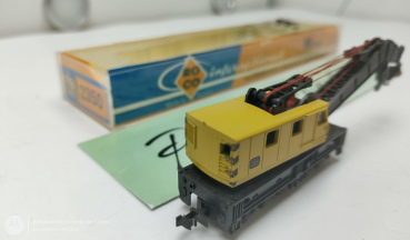 ROCO N DC 25099 ex 2350B Kranwagen gelb ohne Schutzwagen / DB / OVP
