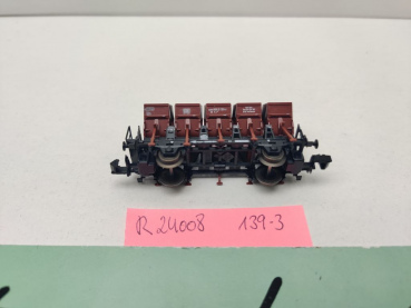 Roco N DC 24008 Muldenkippwagen mit Schotter 139-3 F-z120 aus Set / DB