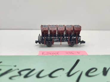 Roco N DC 24008 Muldenkippwagen mit Schotter 446-4 F-z120 aus Set / DB
