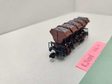 Roco N DC 24008 Muldenkippwagen mit Schotter 446-4 F-z120 aus Set / DB