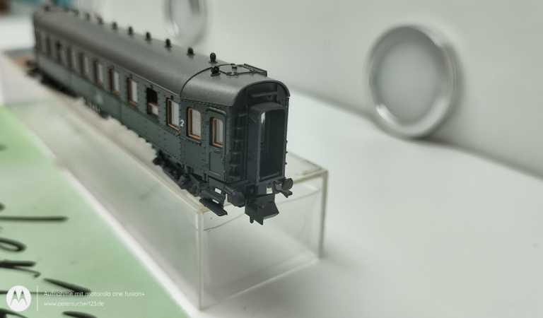 Roco N DC  24213  Schnellzugwagen / 2.Kl. / Hecht / Grün / DB / OVP