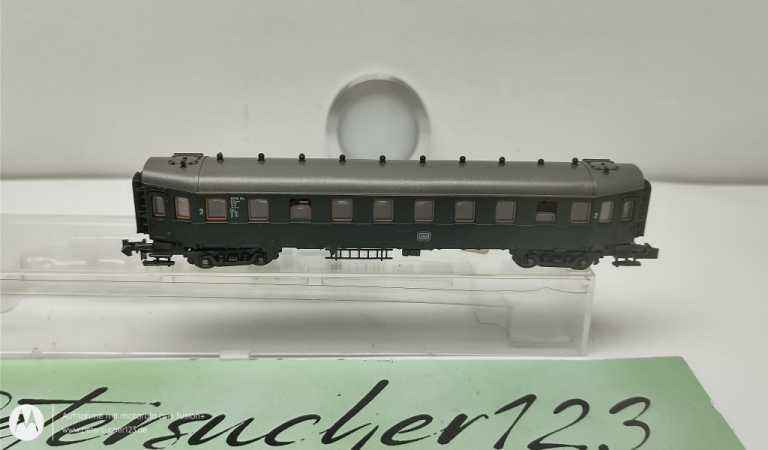 Roco N DC  24213  Schnellzugwagen / 2.Kl. / Hecht / Grün / DB / OVP