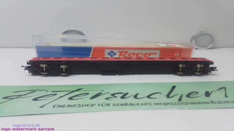 Roco DC N 24308 / Bahndienstwagen / Lü-Begleitwagen (Typ Dienst ümh 472) / Rot / OVP