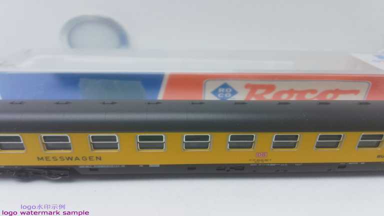 Roco DC N 24314 / Bahndienstwagen / Messwagen (Typ Dienstmh 327) / Gelb / OVP