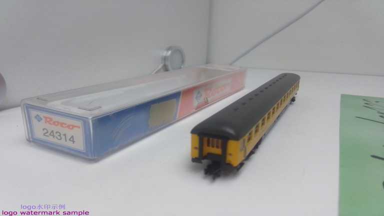 Roco DC N 24314 / Bahndienstwagen / Messwagen (Typ Dienstmh 327) / Gelb / OVP