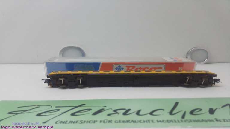 Roco DC N 24314 / Bahndienstwagen / Messwagen (Typ Dienstmh 327) / Gelb / OVP