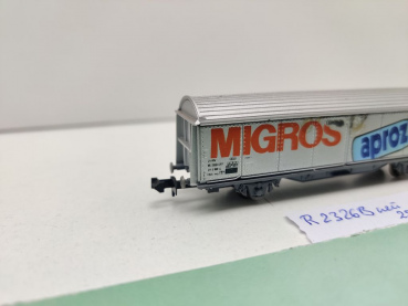 Roco N DC 25061 ex 2326B Schiebewandwagen "Migros Aproz" Hbis-vxy / SBB
